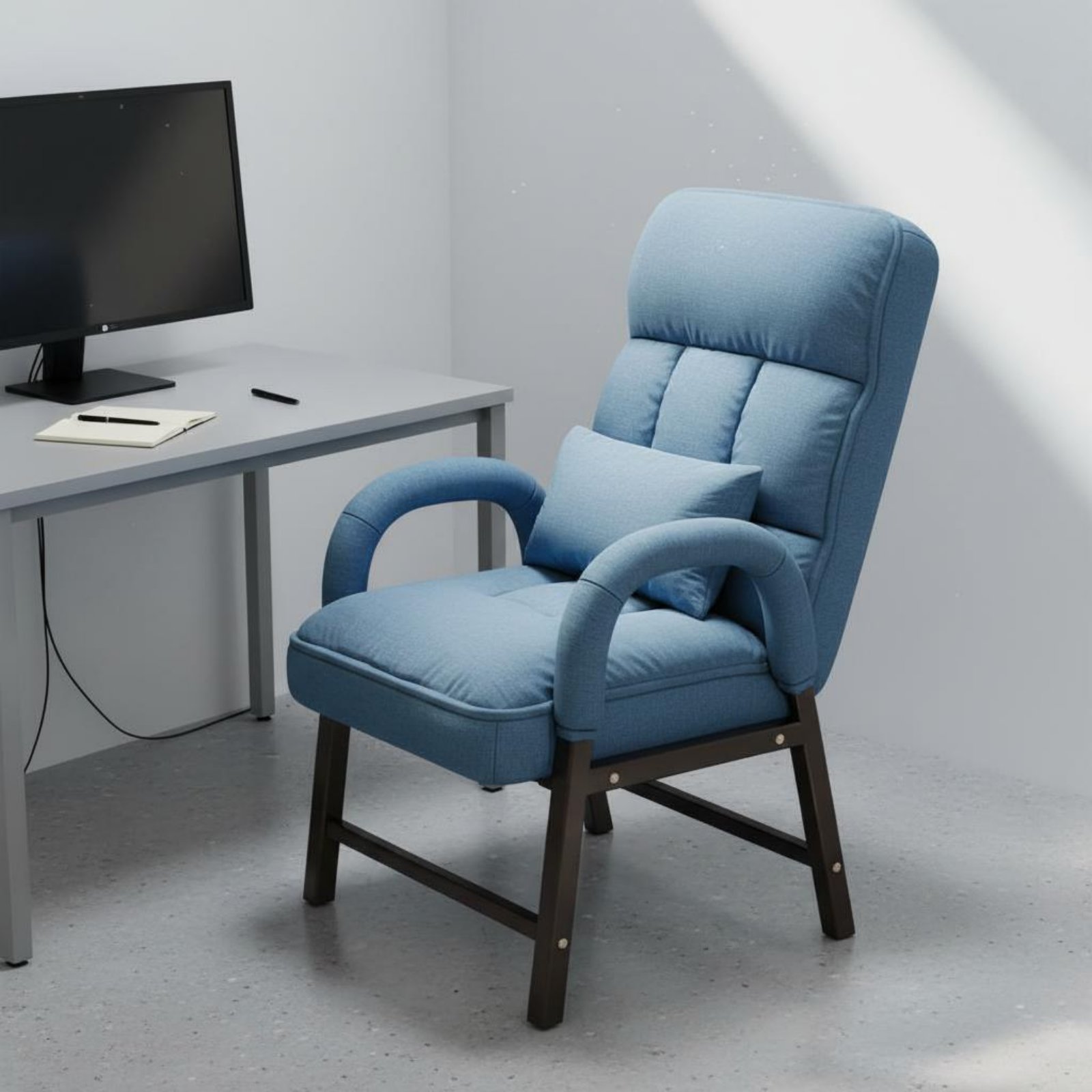 كرسي استرخاء فاخر بمسند ظهر قا - مراجعة Office Furniture Commercial وسعره