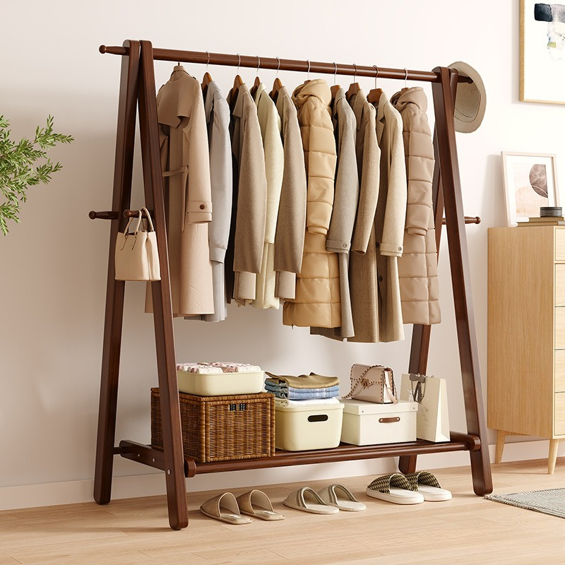 خزانة ملابس خشبية صلبة قائمة ب - مراجعة Coat Rack Standing وسعره