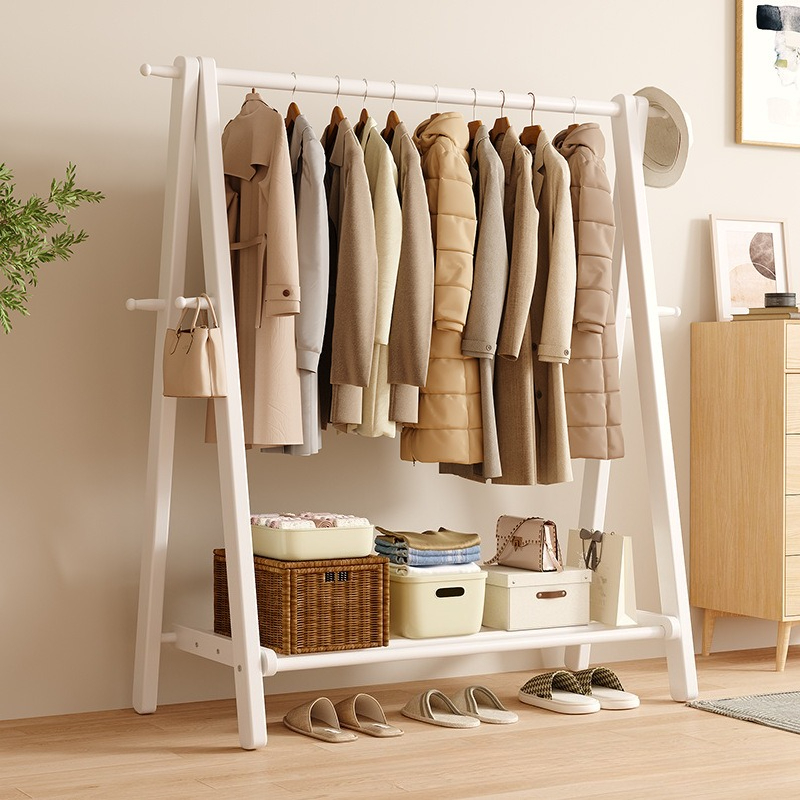 خزانة ملابس خشبية صلبة قائمة ب - مراجعة Coat Rack Standing وسعره