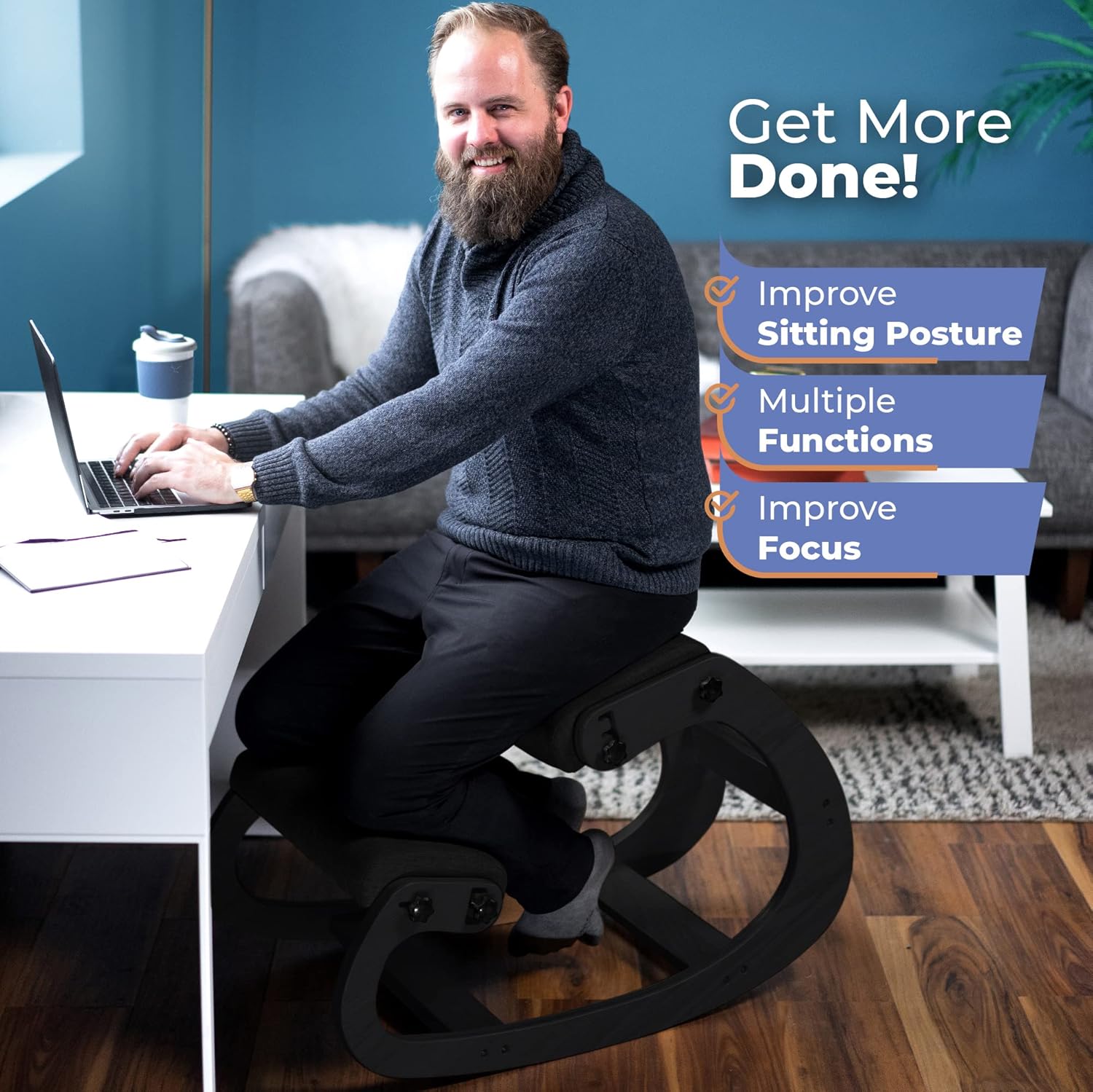 كرسي خشبي مريح للركوع قابل للت - مراجعة Office Furniture Commercial وسعره